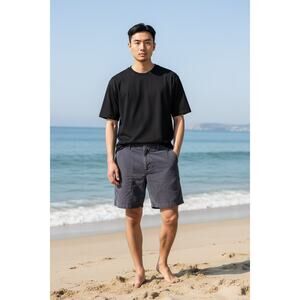 Mollusk Salvador Gray Corduroy Shorts Surf Outdoor Dark Gray Mens XL